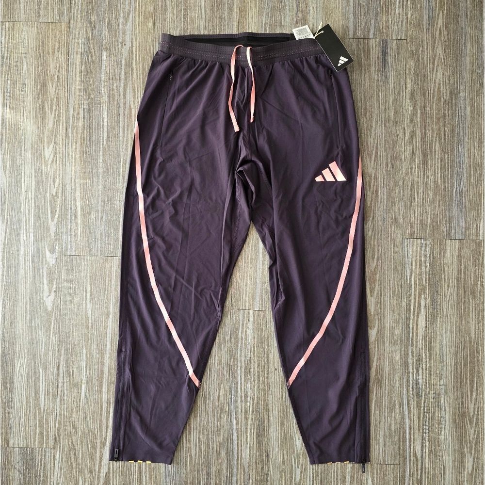 Adidas Pro Elite Team Running Track Pants Adizero Adios Pro EVO Kit Women's M LE